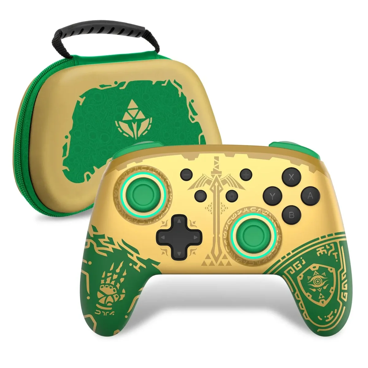 Manette Nintendo Switch OLED Vert Doré Zelda TOTK - Boutique Bébé en Ligne : Soins, Jouets et Articles Maison - mallette ligne soin jouet article