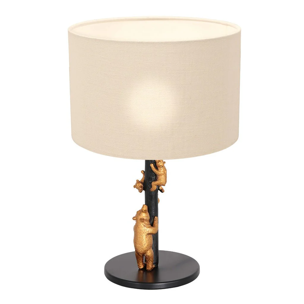 Lampe Animaux en Lin | Ours - E-shop mondial – Produits durables, modernes et accessibles partout - lampe murale animaux lampe animal e-shop produit