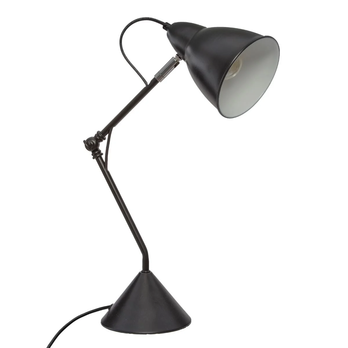 Lampe Noire en métal H62 - Édition Limitée – L’Art de la Table Française en Promotion ! Prime Art Black Aluminium Table Easel (EA17) - Prime Art