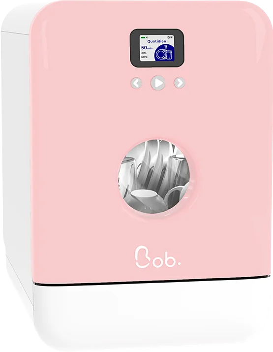 Daan Tech Bob Lave Vaisselle Eco-Compact Rose Vins Rouges Harmonieux Occasion
