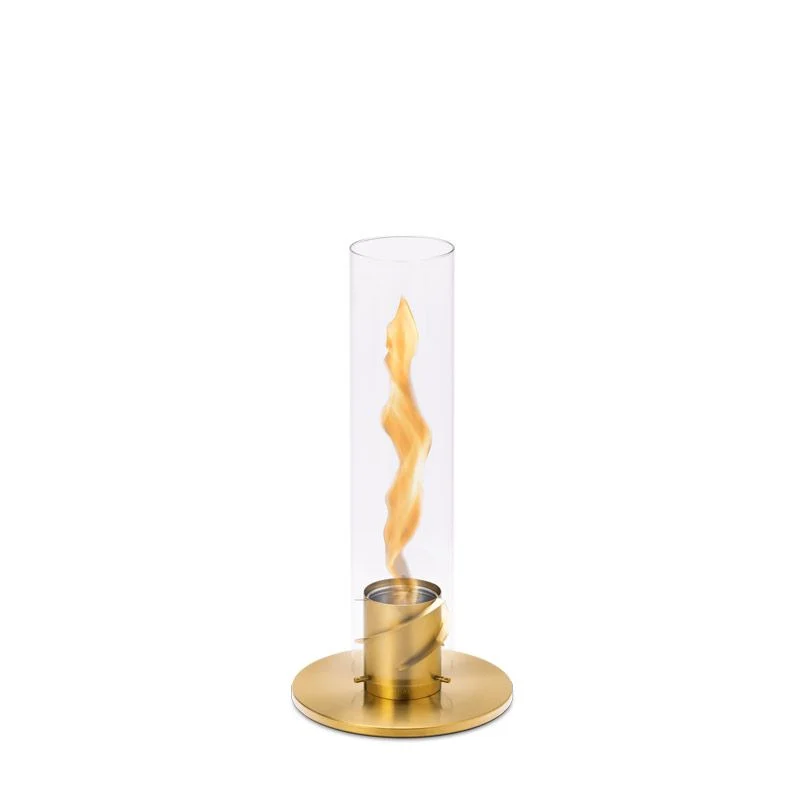 Photophore feu table spin intérieur extérieur Rouges Harmonieux Occasion