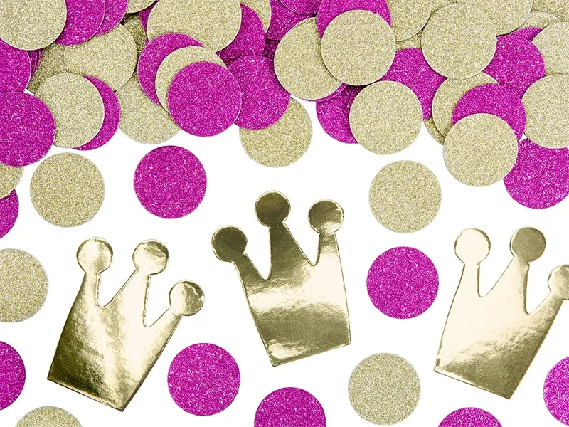 Confettis thème princesse. - ​Boulangerie-Pâtisserie | Pain au Levain & Viennoiseries​ - Recette viennoiserie