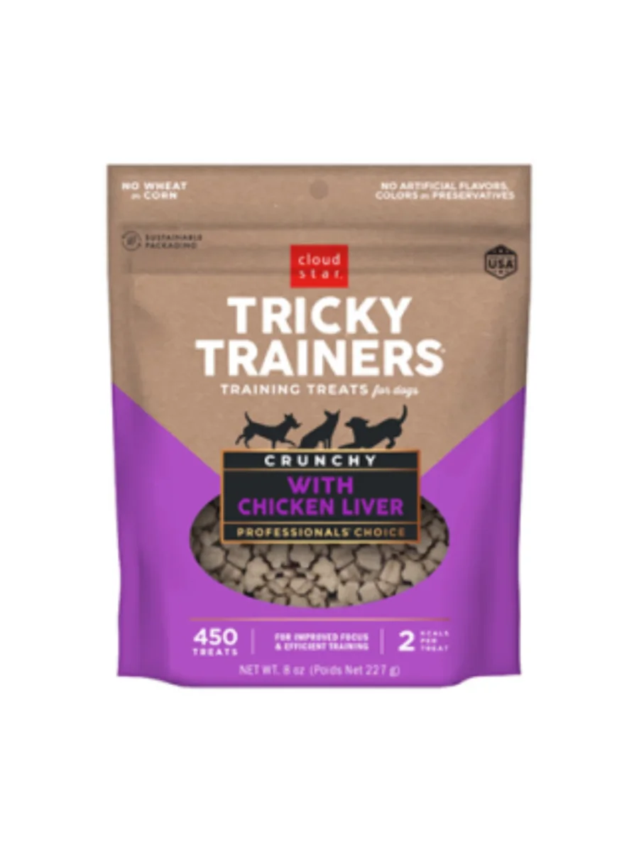 TRICKY TRAINERS Gâteries entrainement foie poulet oz Saldi Straordinari Offerte Speciali Disponibili Adesso