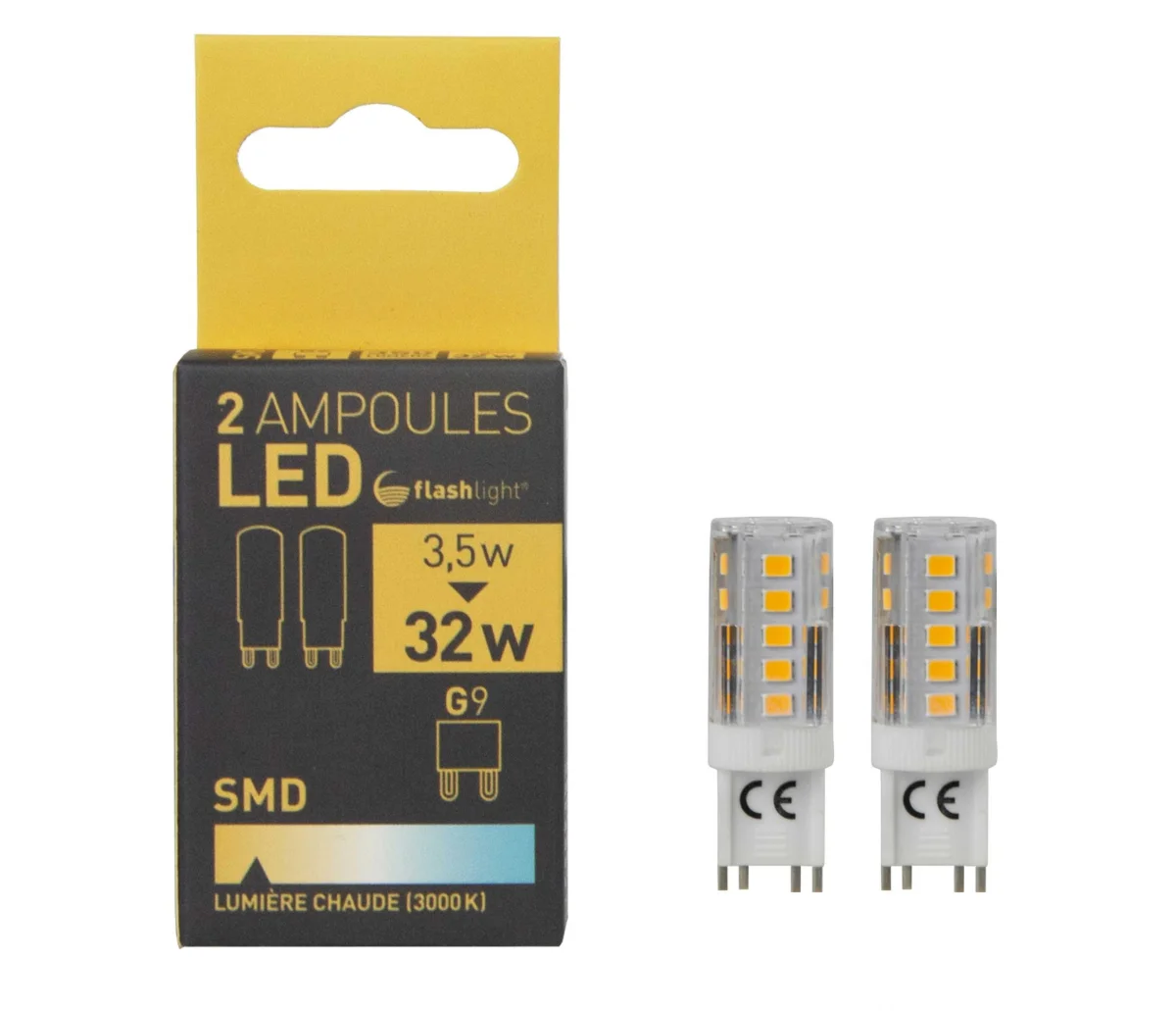 Lot de 2 ampoules G9 LED - Édition Limitée – L’Art de la Table Française en Promotion ! - {'count': 1, 'name': 'here'}