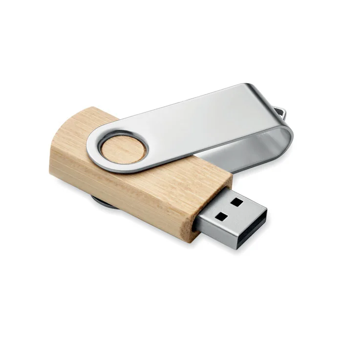 Clé USB avec boîtier en bambou – 16 Go - Vins Rouges Harmonieux pour Chaque Occasion Coffret cadeau vin bois de bambou