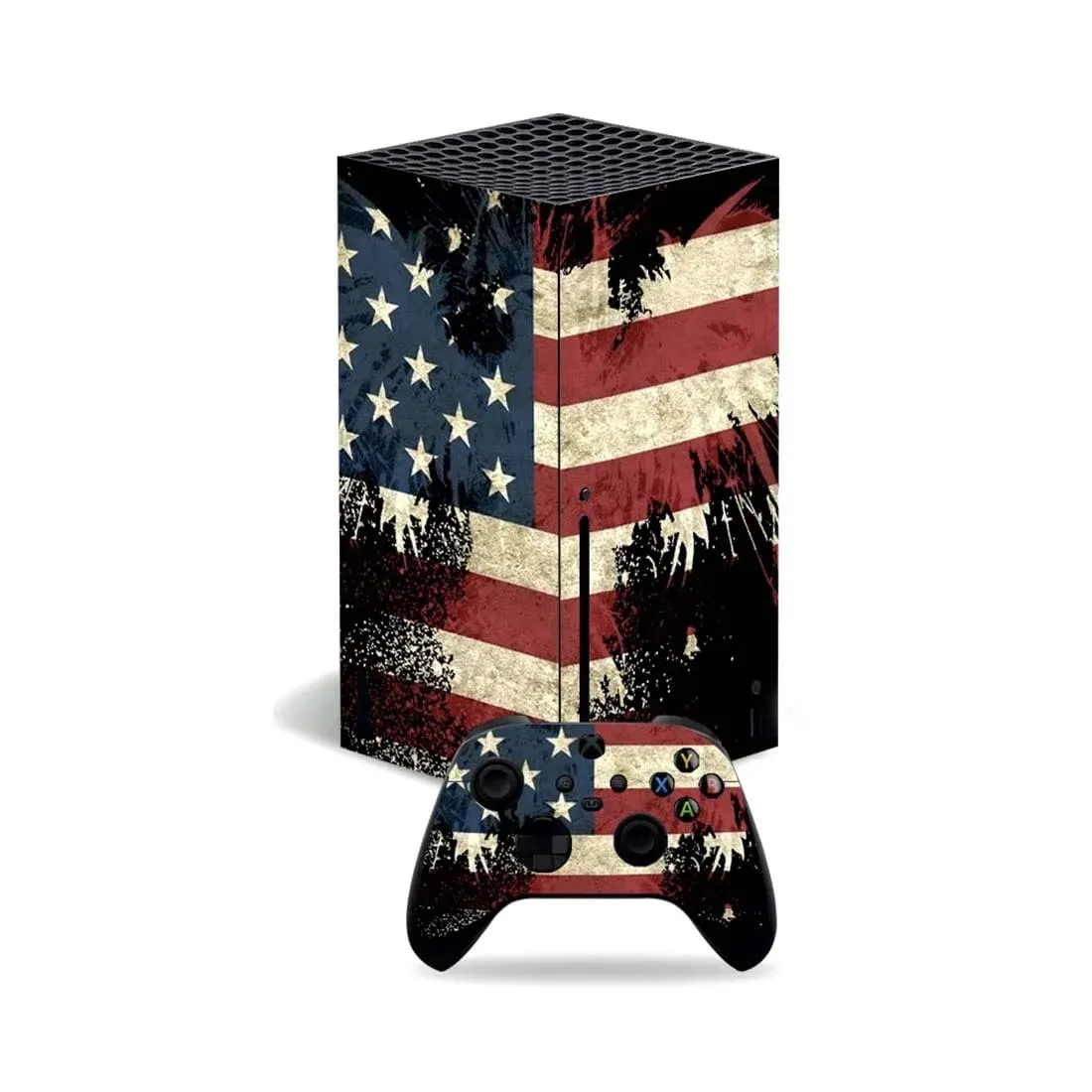 Skin Xbox Series X – Stars & Stripes | Honorez l’Amérique avec Style - ​Drones Professionnels & Grand Public | Boutique Française​ Drones – Star Collection