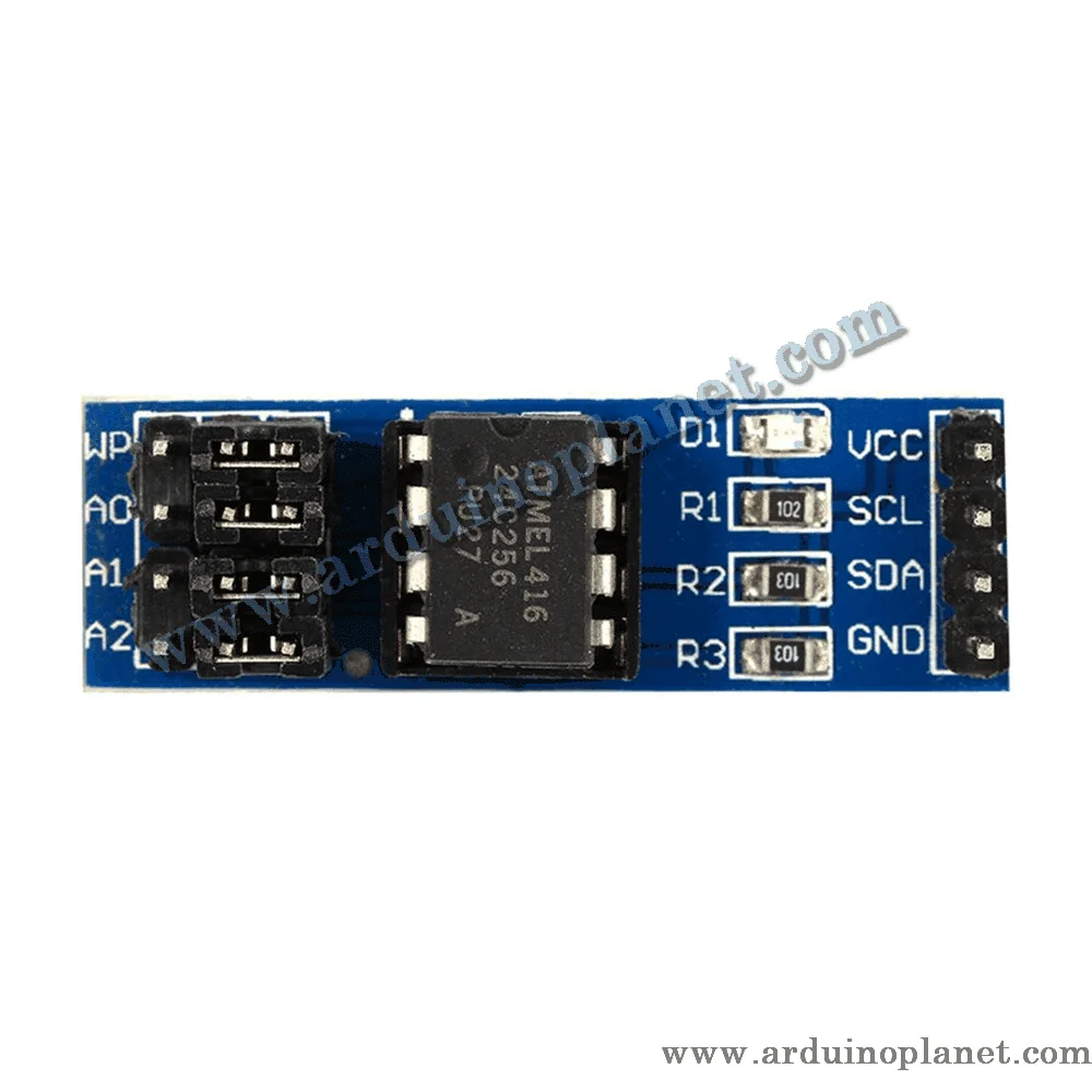 AT24C256 Module I²C EEPROM 256Kbits - Saldi Straordinari – Offerte Speciali Disponibili Adesso Module with EEPROM I2C 256Kbit (32kB) AT24C256 SMD memory - Kamami on-line  store