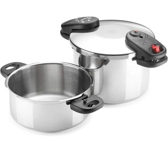 ALZA SPACE duplex 4+6 litres - Accessoires Électroménagers en Promotion : Tout pour Votre Maison à Moins Cher ! ALZA Space 6 Litre Super Fast Pressure Cooker : Amazon.es: Home & Kitchen