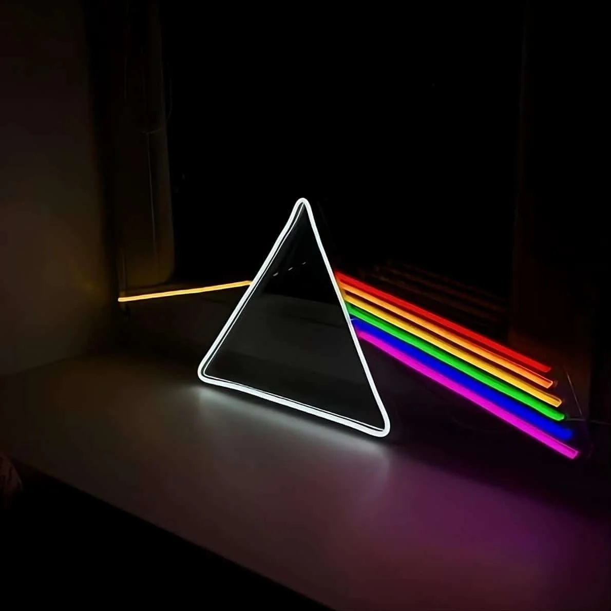 Neon Pink Floyd Éclairage qualité frais port offerts