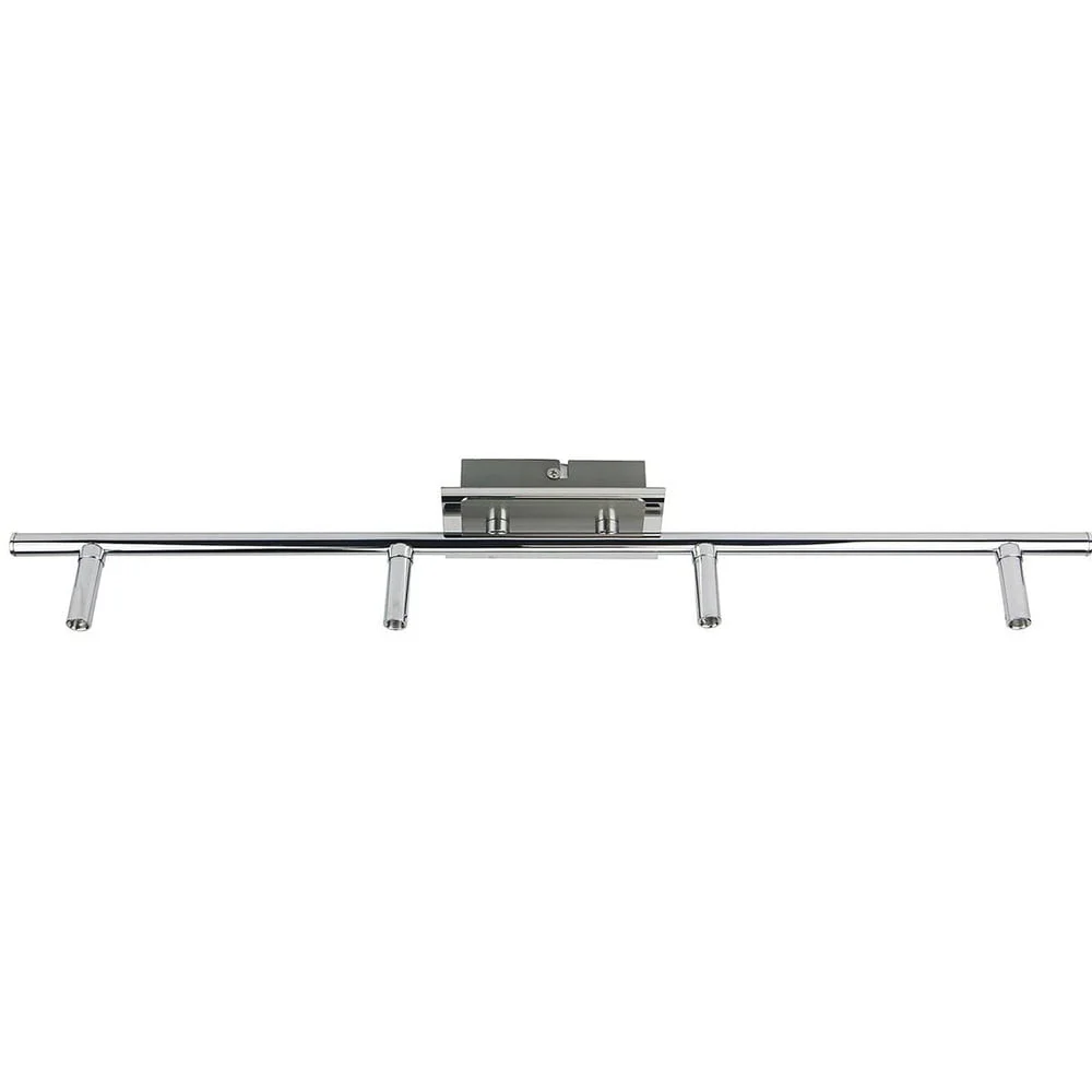 Réglette 4 Spots LED REMIXLED Argenté en Métal - Accessoires pratiques maison pour un intérieur plus fonctionnel Rabalux 78005 - Réglette de cuisine GREG LED/13W/230V 4000K 88 cm |  Lumimania