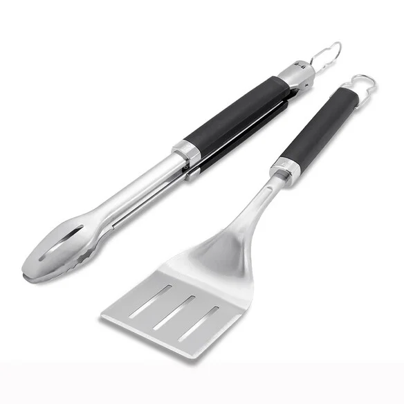 Kit Ustensiles Pince Spatule Précision Weber Équipements Outdoor Activités Pleine Nature