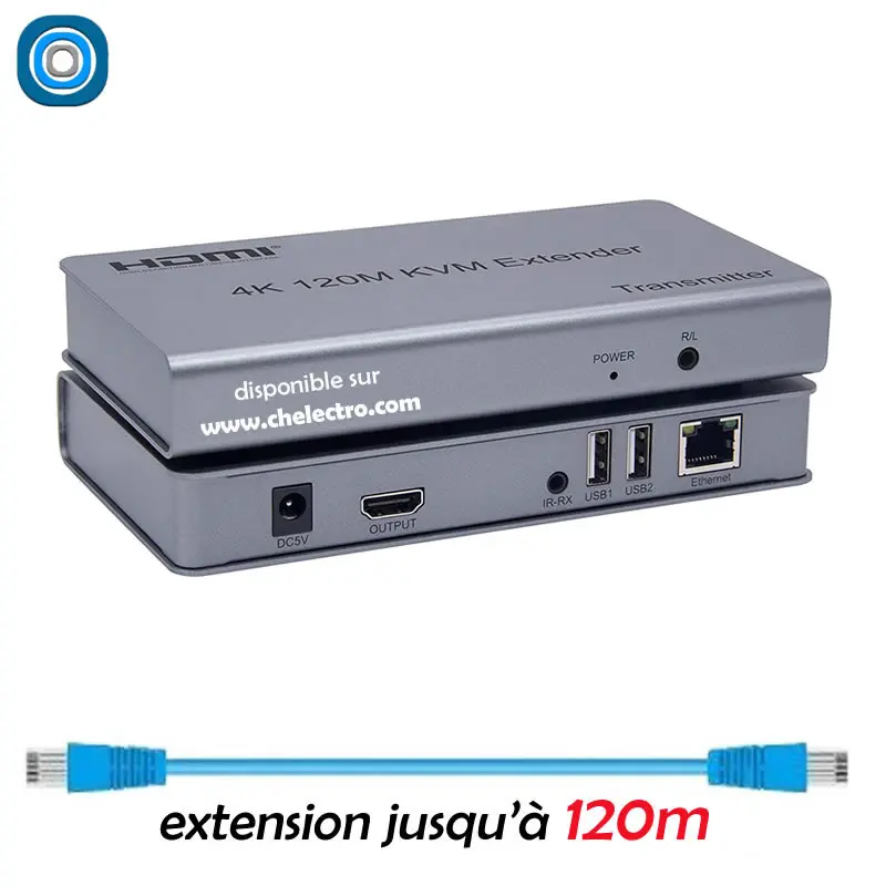 Extension KVM RJ45 ​Drones Professionnels Grand Public Boutique Française