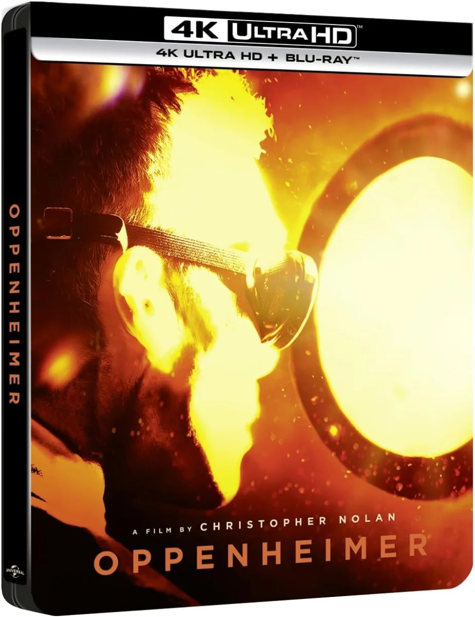 Oppenheimer [Édition Collector limitée-4K Ultra HD + Blu-Ray-Boîtier SteelBook] - Édition Limitée – L’Art de la Table Cho Française en Promotion !