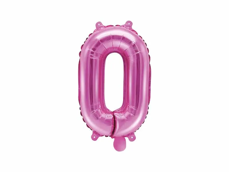 Ballon chiffre Rose ​Boulangerie Pâtisserie Pain Levain Viennoiseries