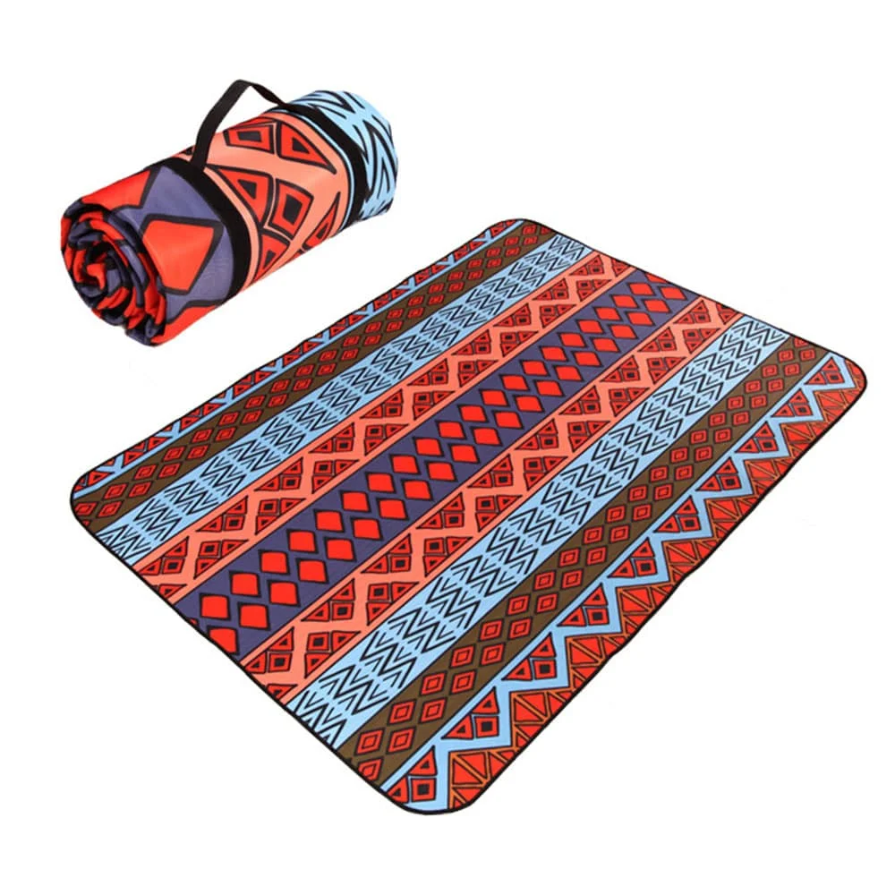 Grande Couverture de Pique-Nique Imperméable - Saldi Straordinari – Offerte Speciali Disponibili Adesso Couverture de pique-nique - rayé bleu