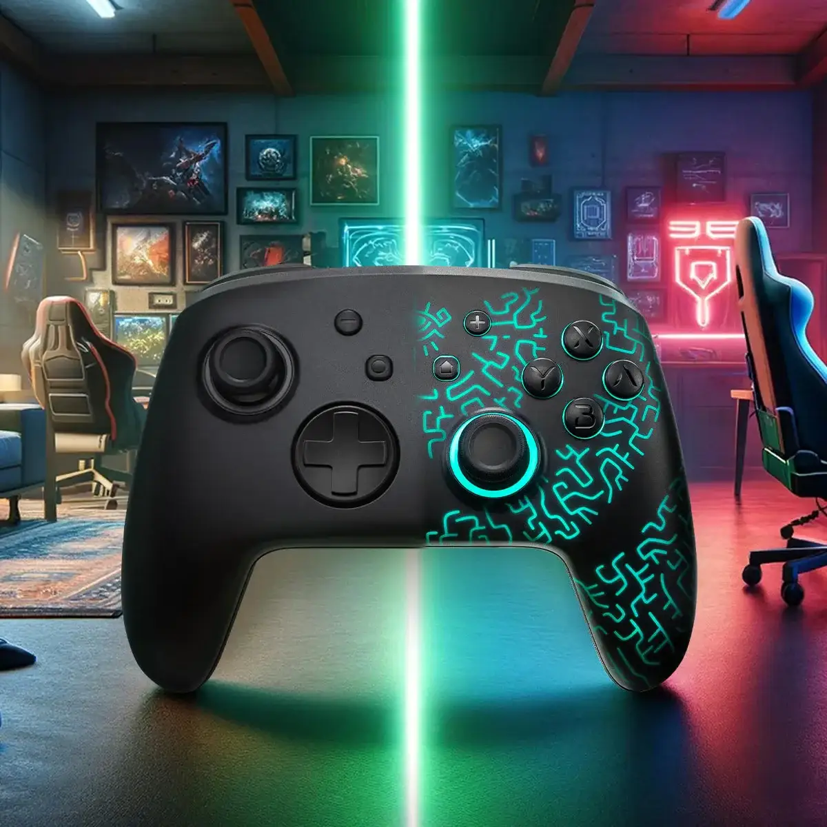 Manette Pro Switch Zelda Bluetooth avec LED accessoires - Boutique Bébé en Ligne : Soins, Jouets et Articles Maison