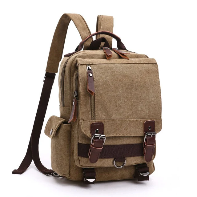 Sac à dos en toile Canvas vintage - Outdoor Sports Shop – Bons Plans Randonnée Maison & Trekking