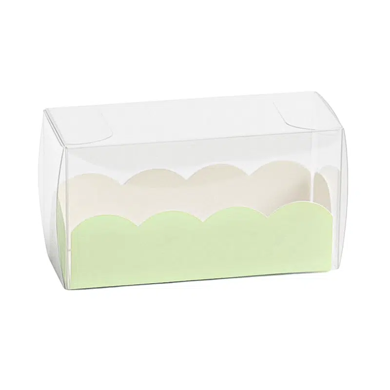 Étui macarons vert pastel PET mm Saldi Straordinari Offerte Speciali Disponibili Adesso