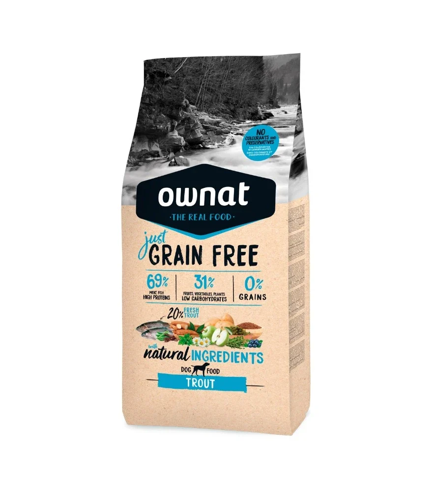 OWNAT ss céréale just truite dog - E-shop mondial – Produits durables, modernes beauté et accessibles partout