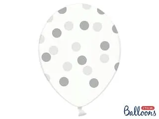 Ballons-Cristal-Pois argentés-Lot de 6 - ​Boulangerie-Pâtisserie | Pain au Levain & Viennoiseries​ Artisanal pastries – Poilâne