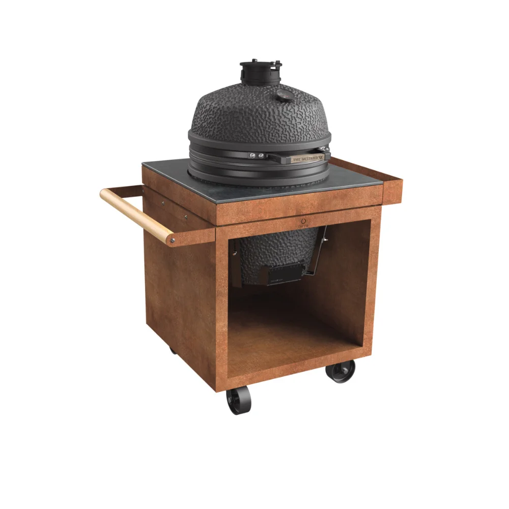 OFYR Kamado Table Corten 75 PRO+ Corten Ceramic Dark - Saldi Straordinari – Offerte Speciali Disponibili Adesso - Tablo
