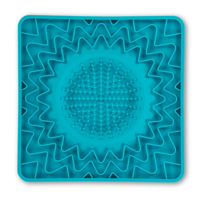 Tapis de bol à lécher pour chien en silicone résistant 10x10'' - Saldi Straordinari – Offerte Speciali Disponibili Adesso Camon - Tapis en Silicone Dog Lick MaT - PCB 6 | Animalis