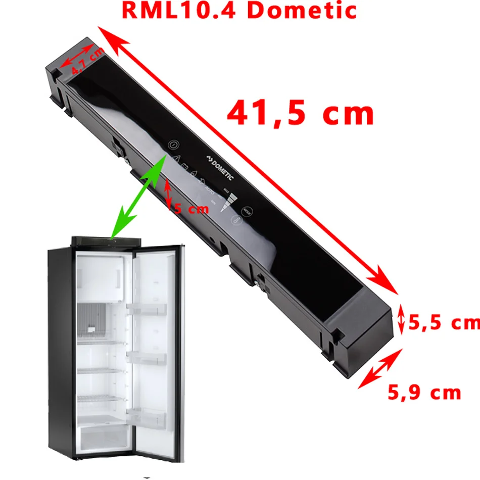 Panneau commande Bandeau Tactile réfrigérateur absorption RML10.4 RML10.4S Dometic Accessoires Outdoor Liberté Mouvement