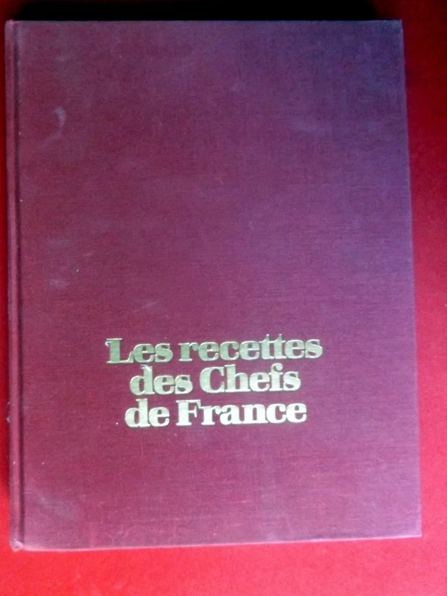 COURTINE Robert J. recettes chefs France recettes grands chefs français Édition Limitée Art Table Française Promotion