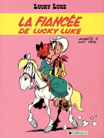Morris & Guy Vidal – Lucky Luke N° 54 « La fiancée de Lucky Luke » (1985) - Vins Vincent Rouges Harmonieux pour Chaque Occasion