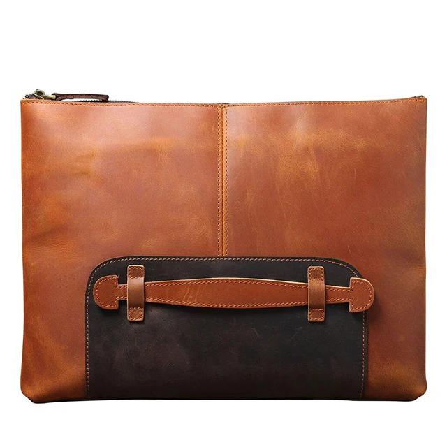 Pochette en cuir ordinateur | TIJUANA - Outdoor Sports Shop – Bons Plans Randonnée & Trekking Pochette Ordinateur 14'' en cuir | DEL'EP