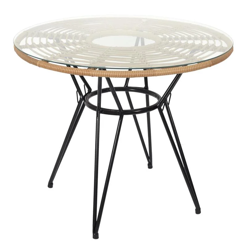 Table à manger d’extérieur/jardin D90 (Marketplace) - Édition Limitée – L’Art de la Table Française en Promotion ! Salon de jardin table et chaises 8 places terracotta - MADRID | IdMarket  France